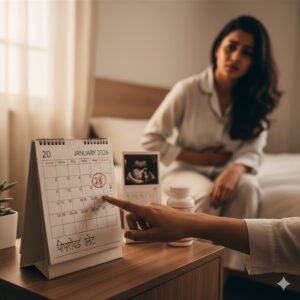 Late periods in PCOS